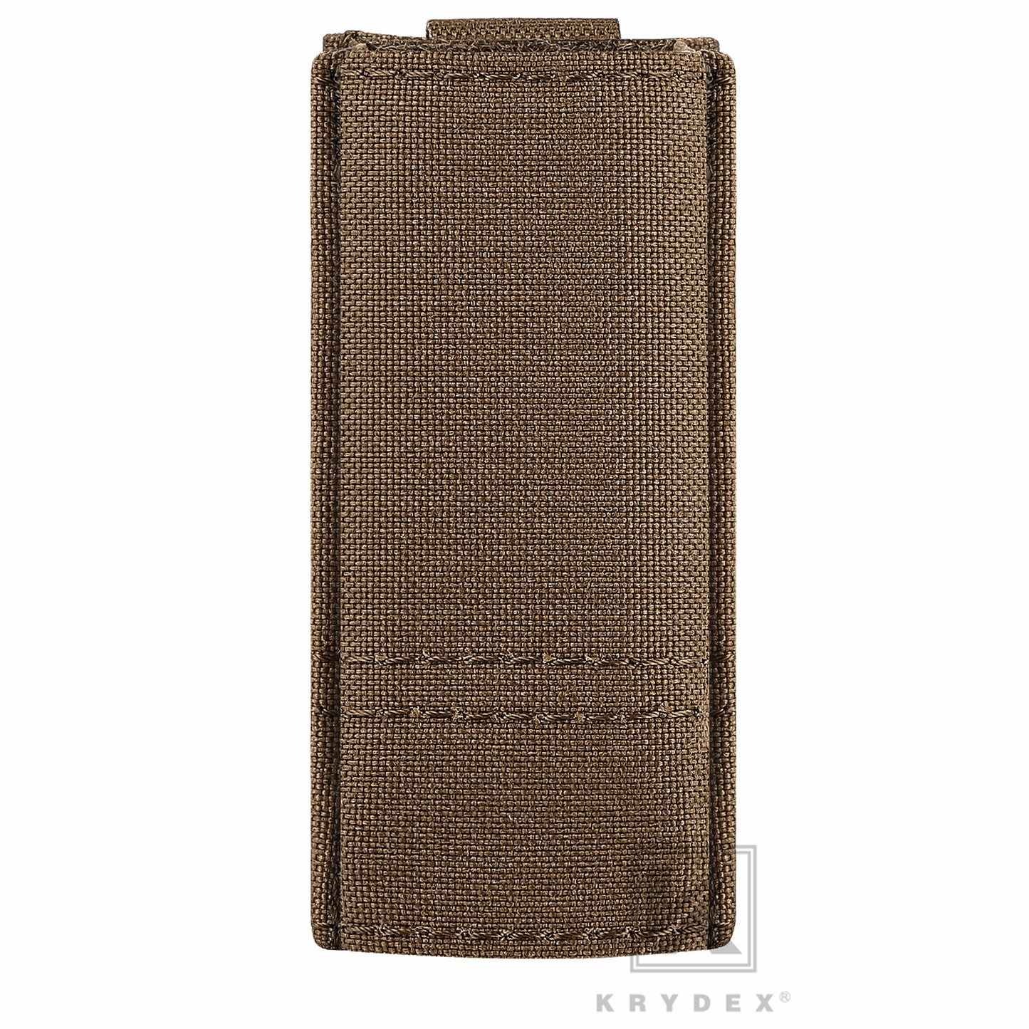 KRYDEX Tactical 9mm Single Pistol Magazine Pouch Mag Holder Duty Belt MOLLE Compatible