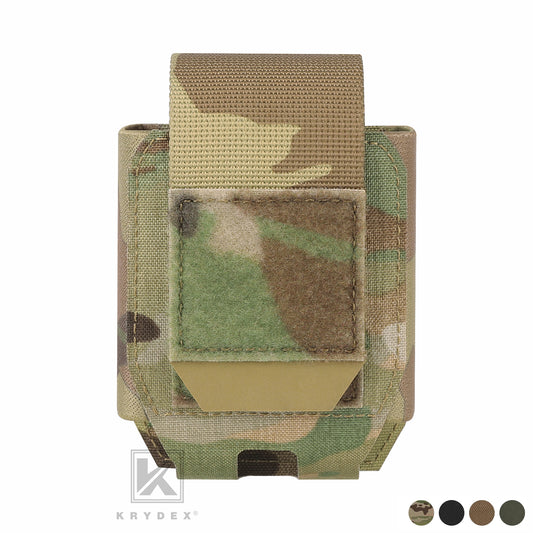 Krydex Handcuff Pouch MOLLE PALS + Belt System for 1.75” / 2” Duty Belts Police Vests