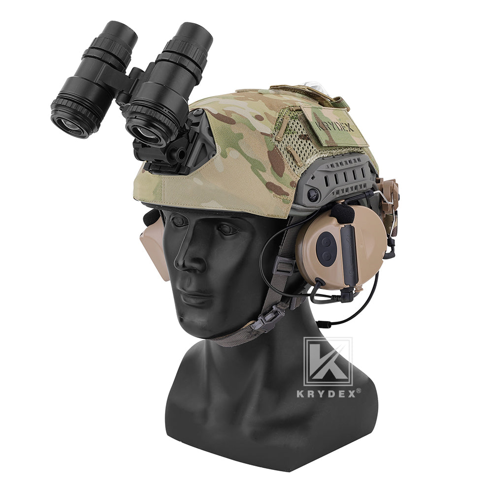 Krydex Tactical Helmet Cover for Fast Helmet Size M L XL Maritime Helmet Airsoft Paintball Helmet