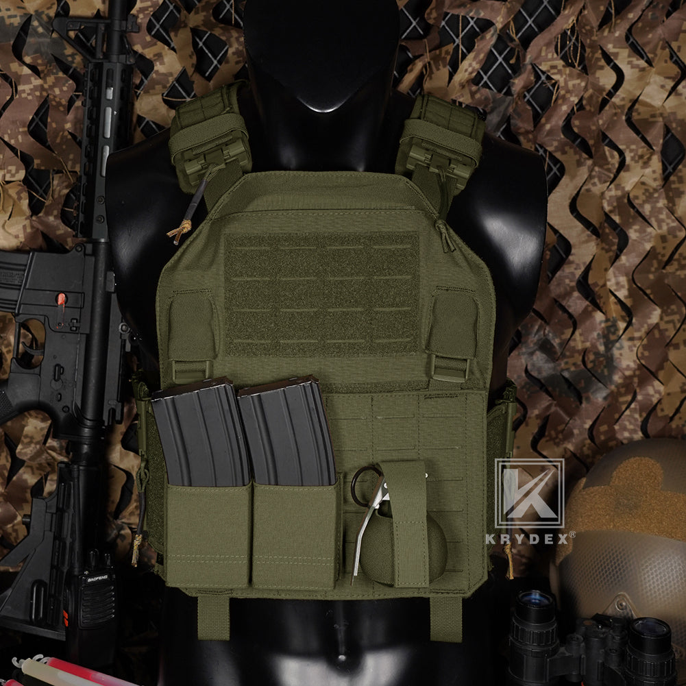 Krydex Tactical Elastic Frag Grenade Pouch MOLLE PALS & Belt system
