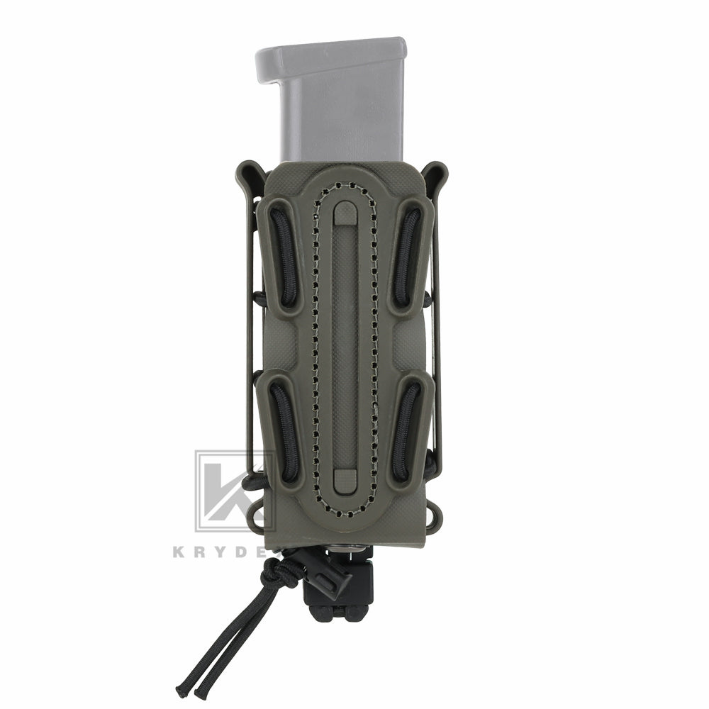 KRYDEX Soft Shell Magazine Pouch for 5.56mm 7.62mm & 9mm Pistol Mag Molle Clip