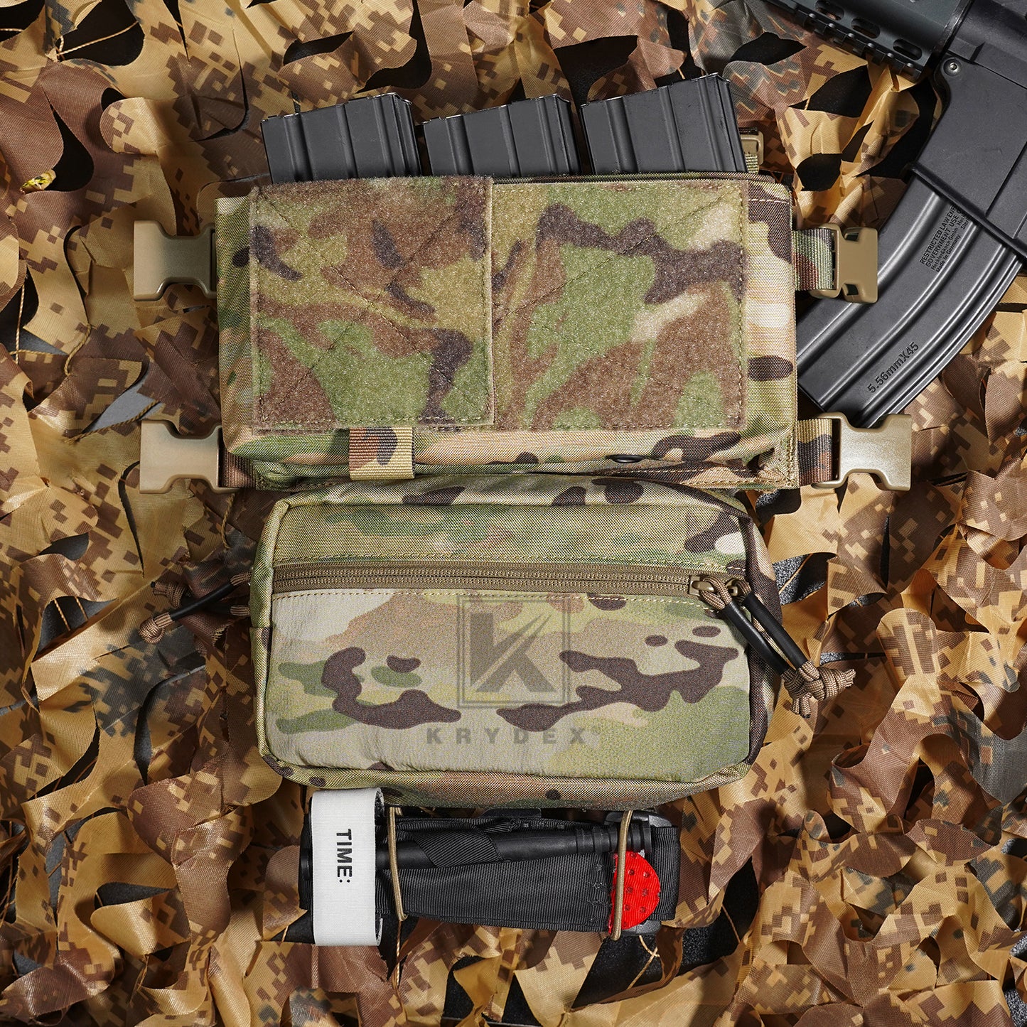 KRYDEX MK3 MK4 Micro Fight Chassis Modular Chest Rig Lightweight Tactical Vest With Magazine Pouches