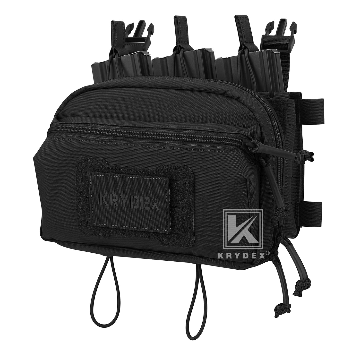 Krydex Tactical GP Pouch Modular MOLLE Utility Pouch Front Pocket for Vest and Chest Rig