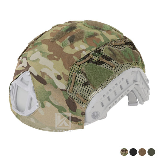 Krydex Tactical Helmet Cover for Fast Helmet Size M L XL Maritime Helmet Airsoft Paintball Helmet