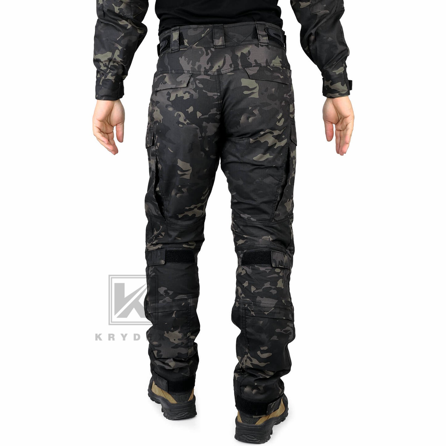 Krydex Tactical Men’s Combat Pants with Knee Pads Uniform Trousers