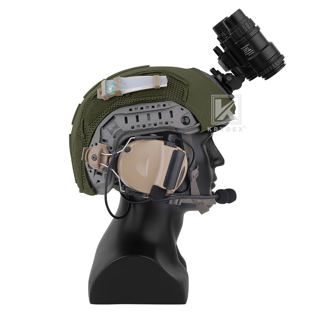 Krydex Tactical Helmet Cover for Fast Helmet Size M L XL Maritime Helmet Airsoft Paintball Helmet