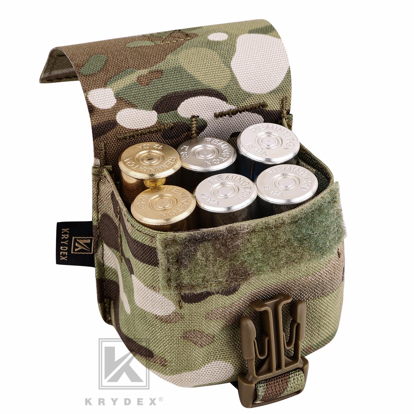 KRYDEX Tactical Frag Grenade Pouch MOLLE PALS & Belt System Small Handy EDC Glove Pouch