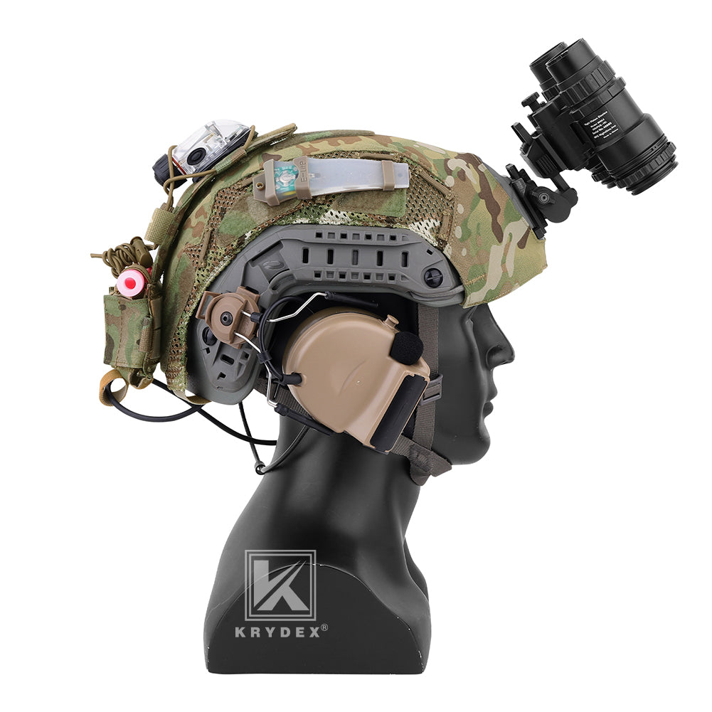 Krydex Tactical Helmet Cover for Fast Helmet Size M L XL Maritime Helmet Airsoft Paintball Helmet