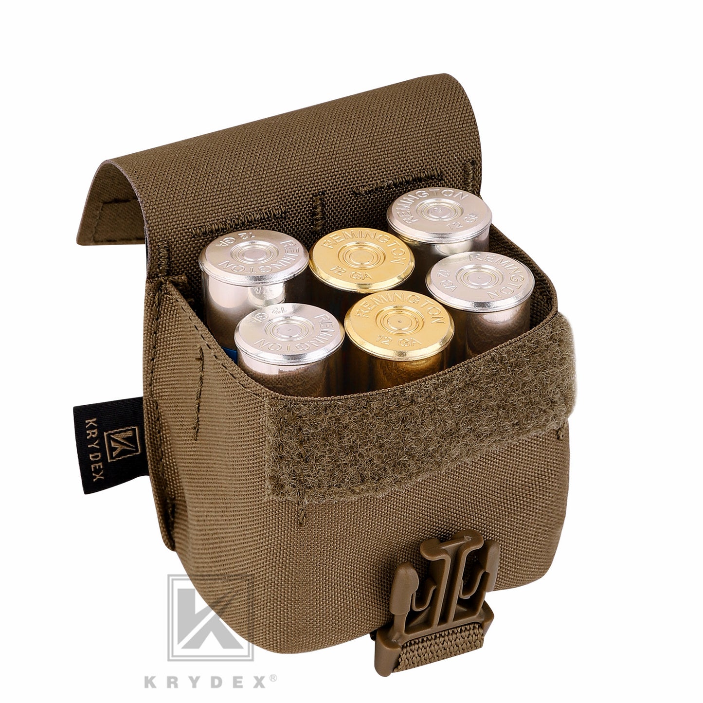 KRYDEX Tactical Frag Grenade Pouch MOLLE PALS & Belt System Small Handy EDC Glove Pouch