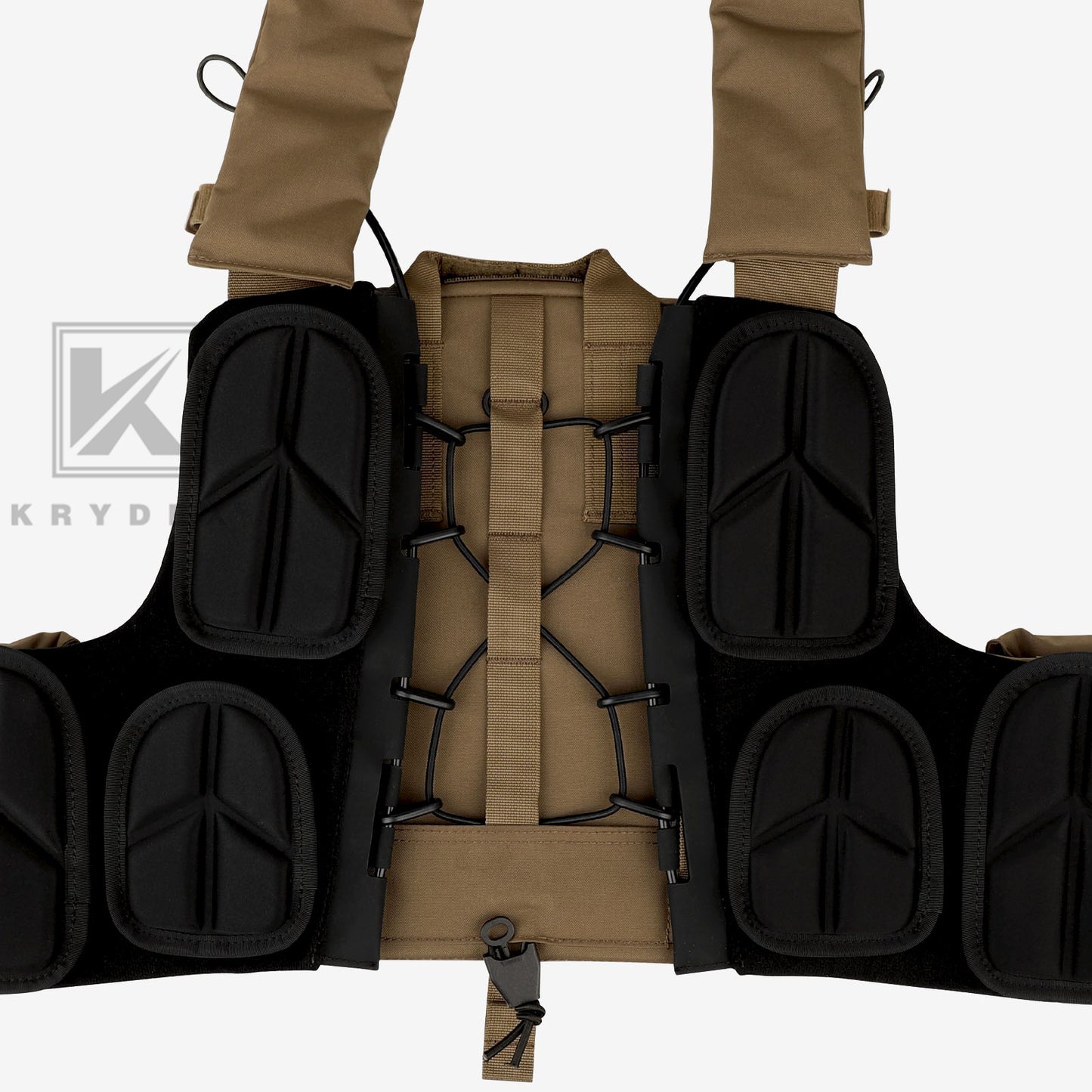 KRYDEX Tactical Plate Carrier Heavy Duty Modular MOLLE Vest