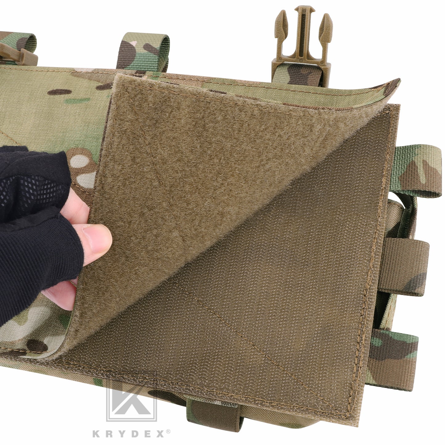 KRYDEX Tactical MF IV Placard 556 & 9mm Magazine Pouch for SCARAB Plate Carrier Vest