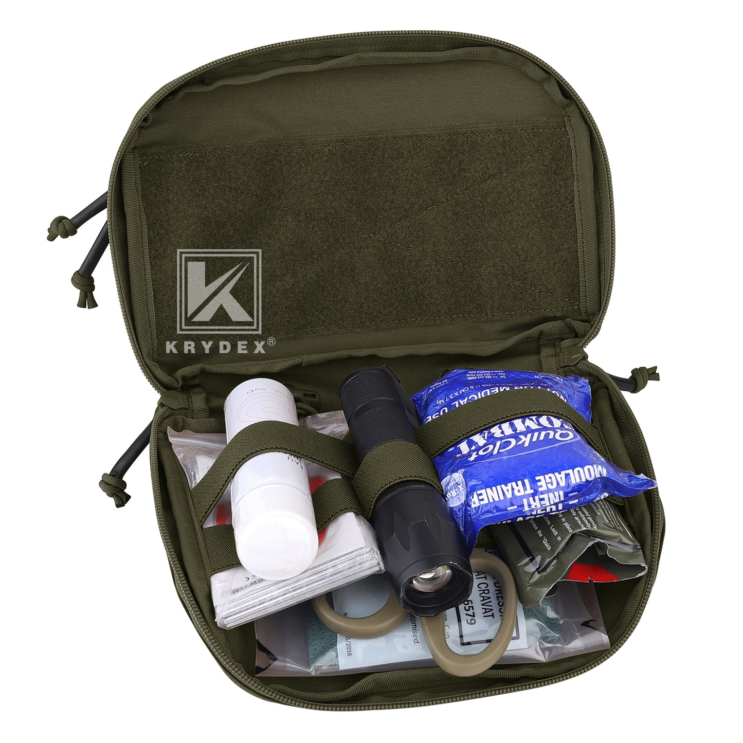 Krydex Tactical GP Pouch Modular MOLLE Utility Pouch Front Pocket for Vest and Chest Rig