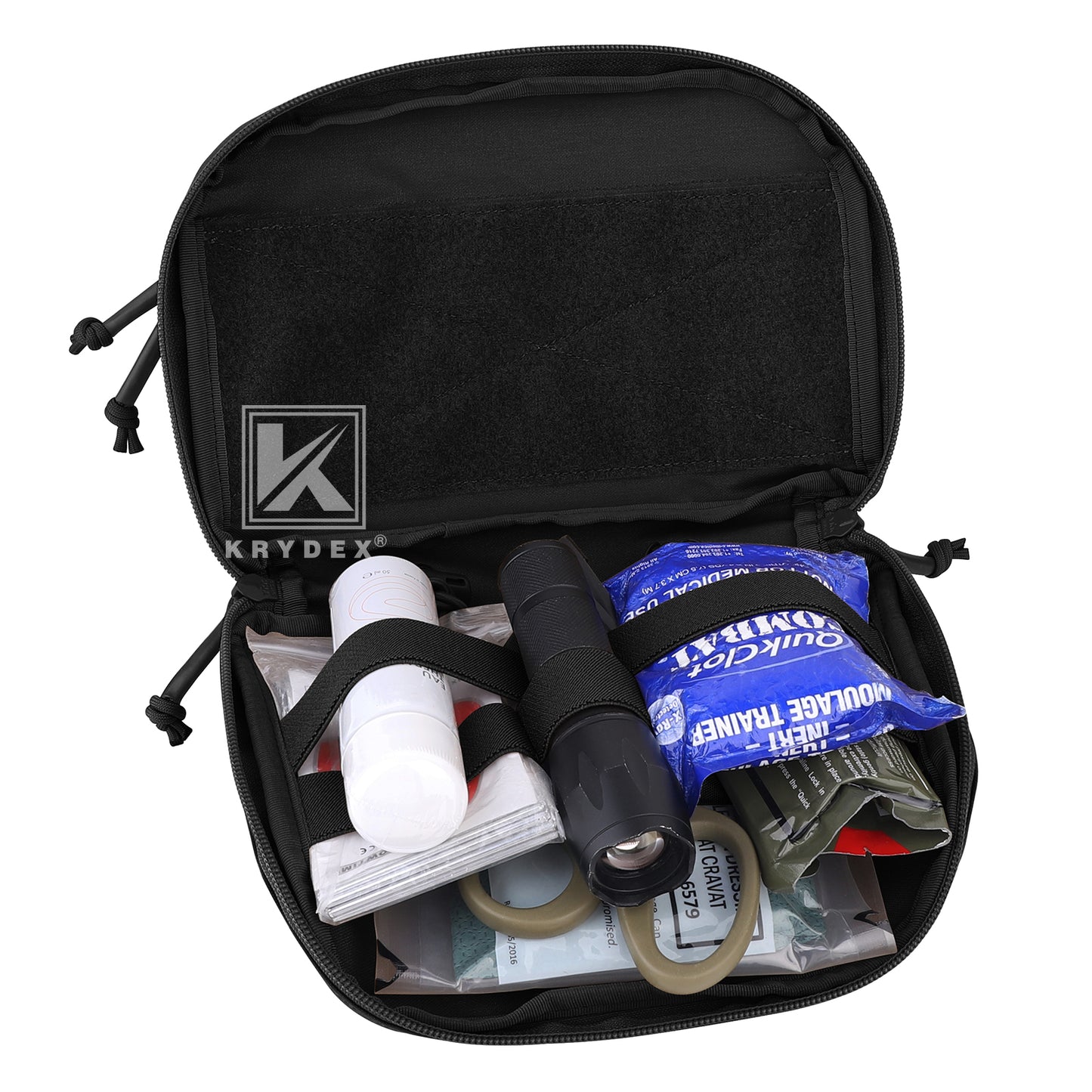 Krydex Tactical GP Pouch Modular MOLLE Utility Pouch Front Pocket for Vest and Chest Rig