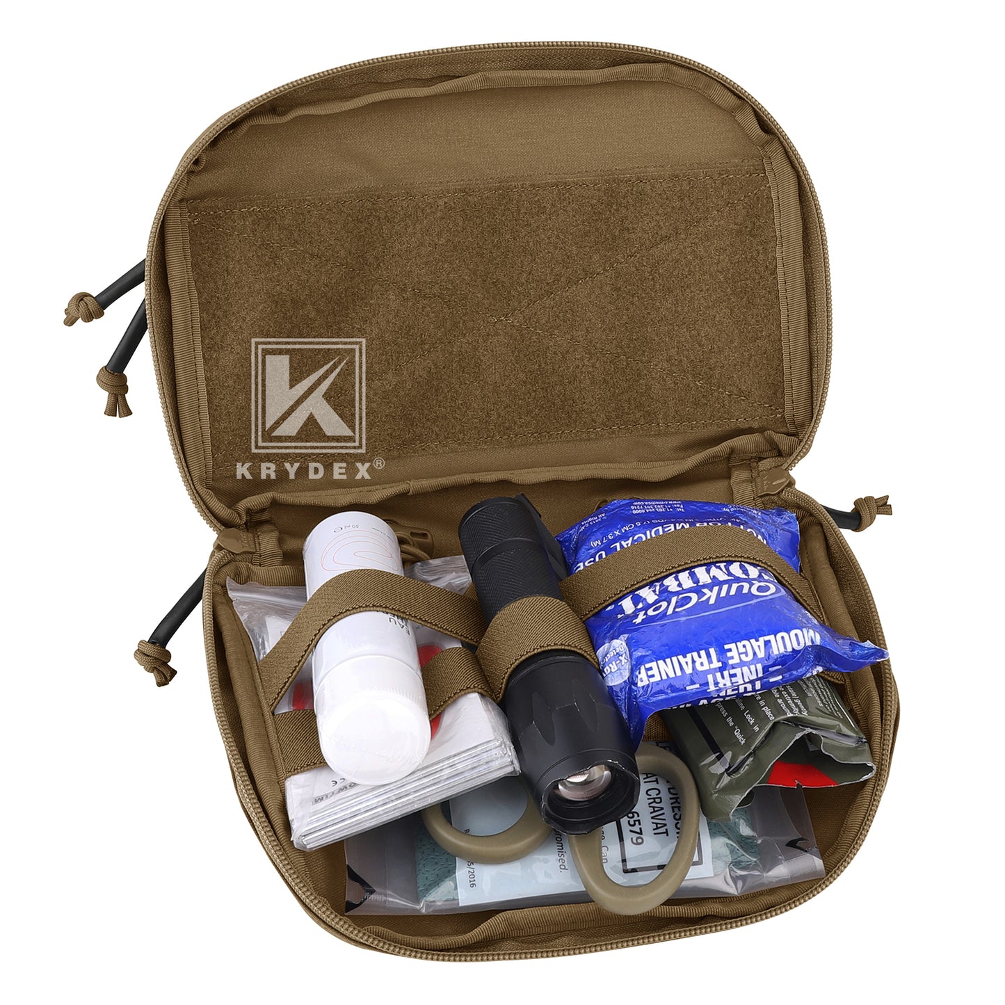 Krydex Tactical GP Pouch Modular MOLLE Utility Pouch Front Pocket for Vest and Chest Rig