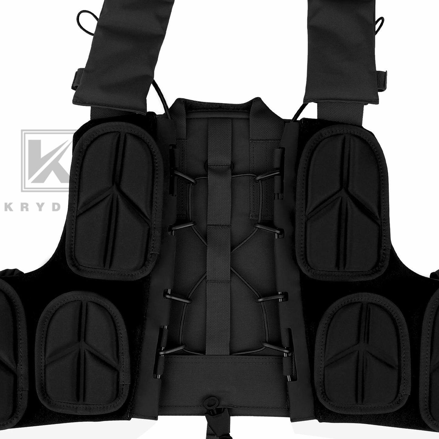 KRYDEX Tactical Plate Carrier Heavy Duty Modular MOLLE Vest