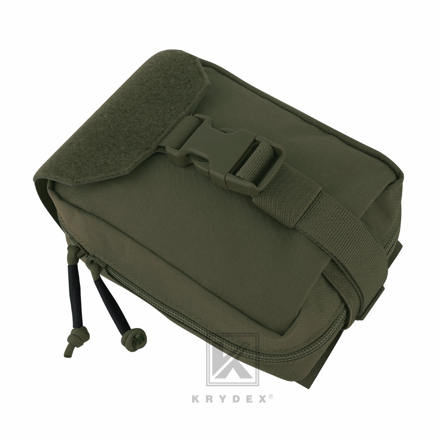 Krydex Tactical Rip Away Medical Pouch Tear Off First Aid IFAK Pouch Trauma Bag Molle & Belt Outdoor Emergency Survival Bag
