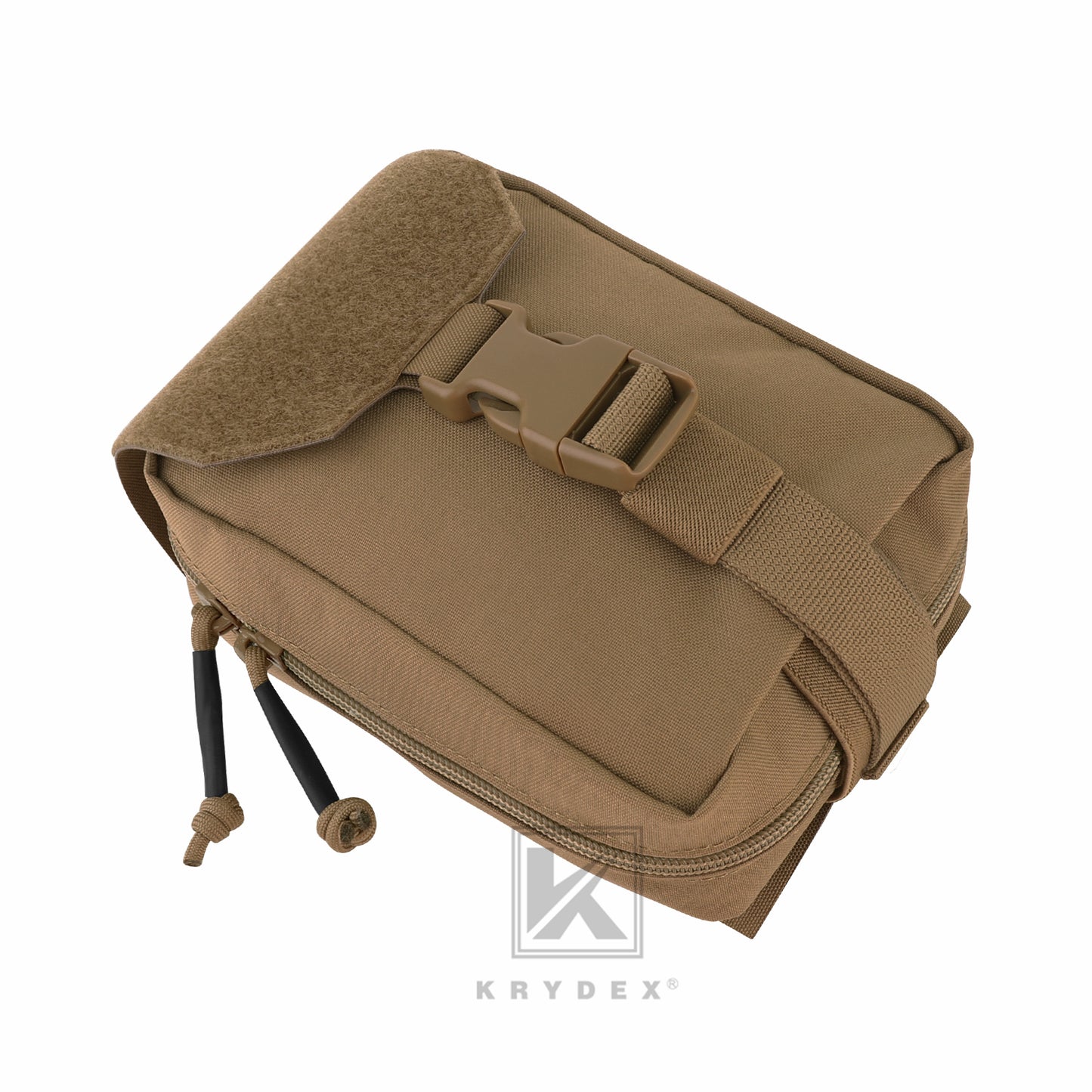 Krydex Tactical Rip Away Medical Pouch Tear Off First Aid IFAK Pouch Trauma Bag Molle & Belt Outdoor Emergency Survival Bag