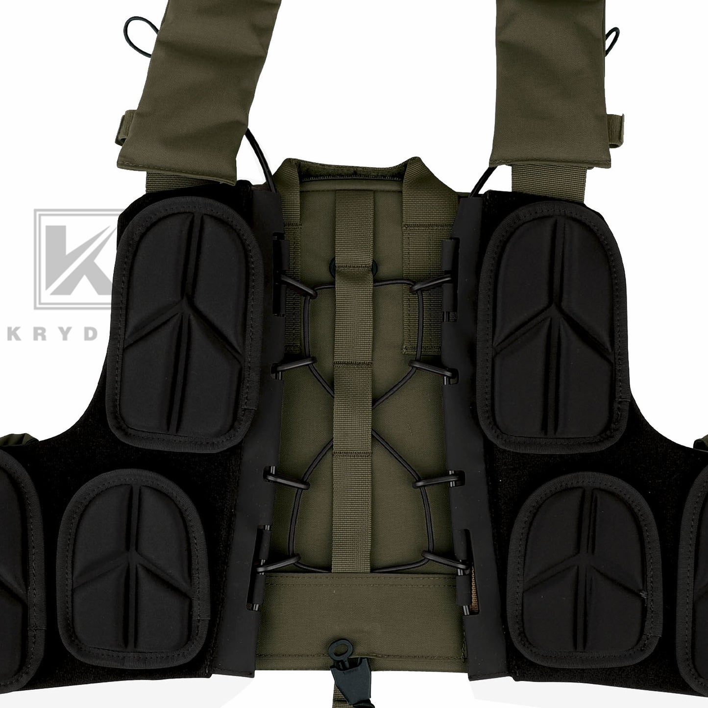 KRYDEX Tactical Plate Carrier Heavy Duty Modular MOLLE Vest