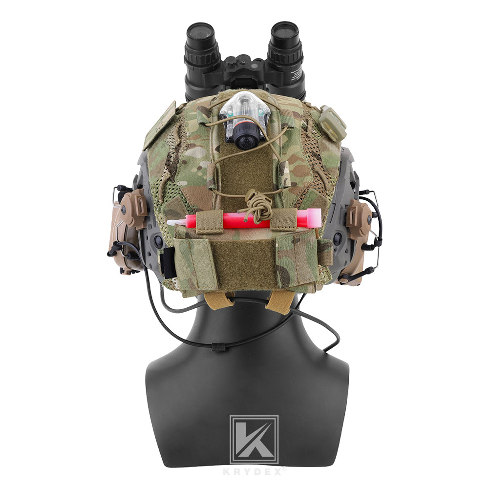 Krydex Tactical Helmet Cover for Fast Helmet Size M L XL Maritime Helmet Airsoft Paintball Helmet