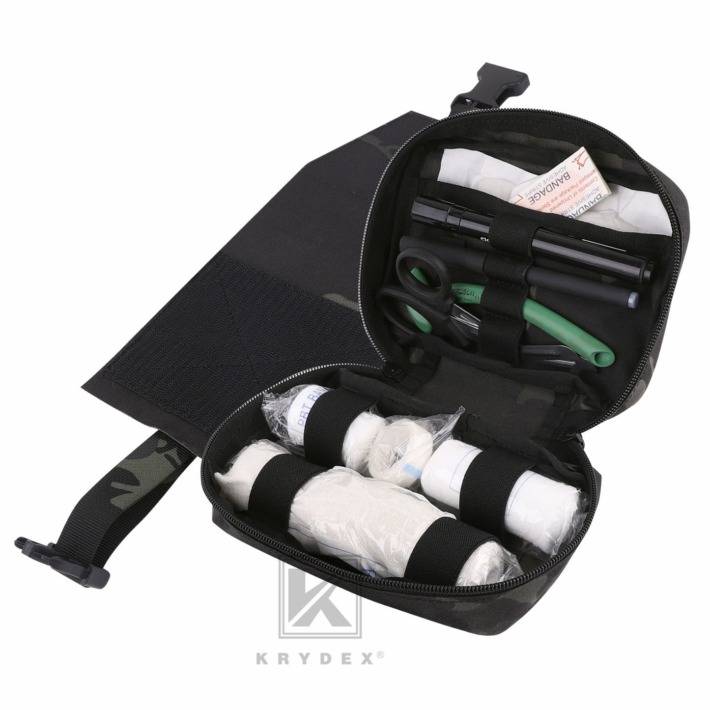 KRYDEX Rip Away IFAK Pouch Medic EMT First Aid Trauma Kit Bag BELT / MOLLE