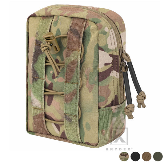 KRYDEX Tactical MOLLE / Belt Vertical GP Pouch General Purpose Bag