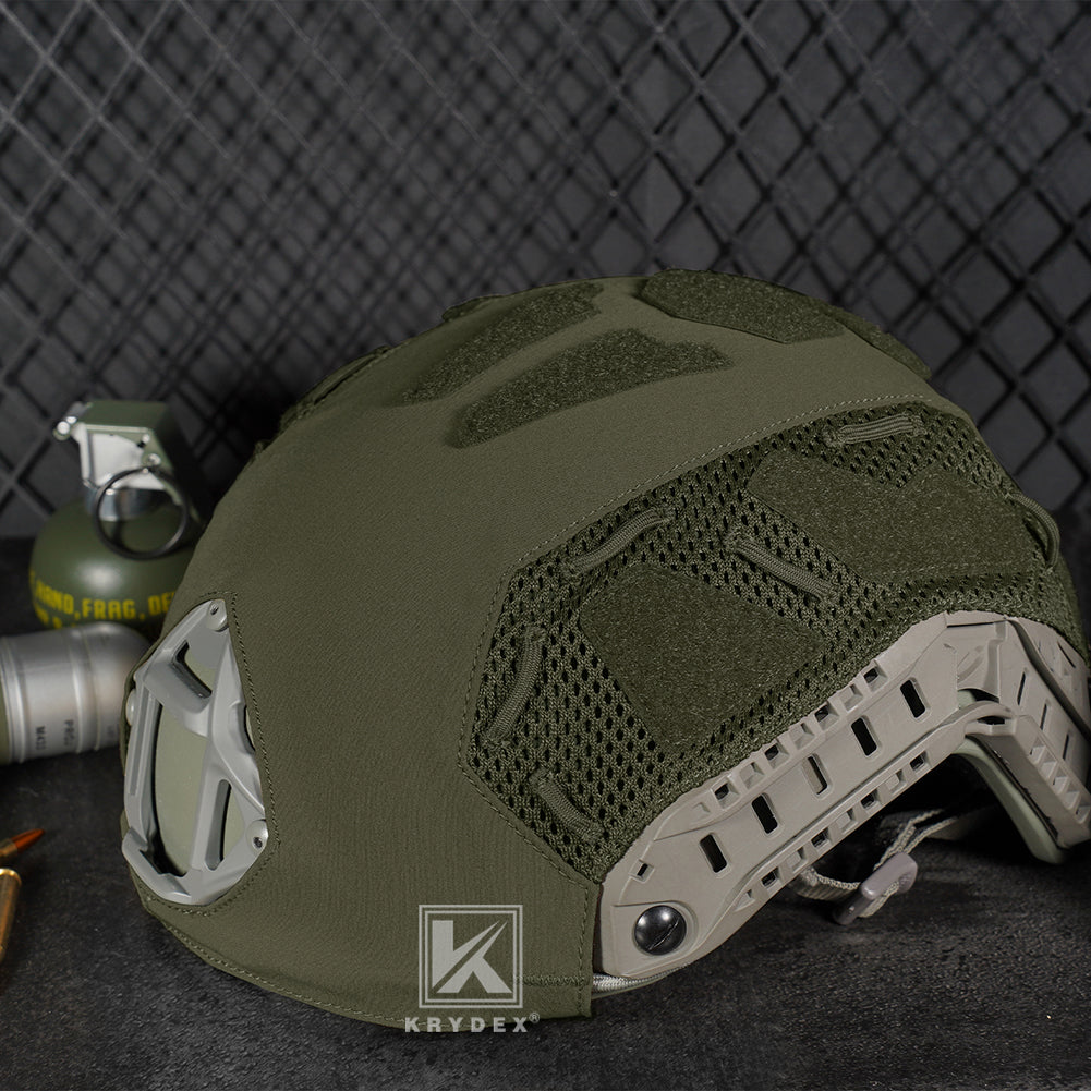 Krydex Tactical Helmet Cover for Fast Helmet Size M L XL Maritime Helmet Airsoft Paintball Helmet