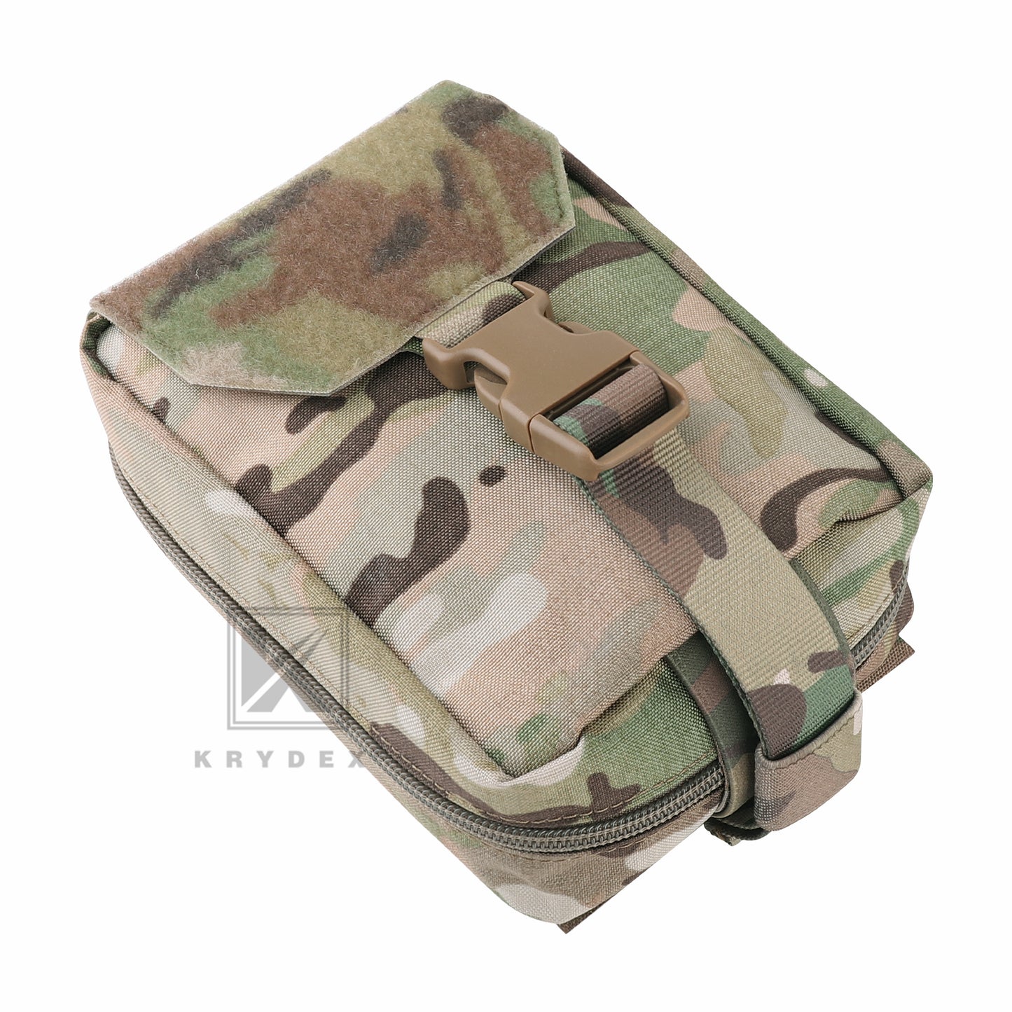 Krydex Tactical Rip Away Medical Pouch Tear Off First Aid IFAK Pouch Trauma Bag Molle & Belt Outdoor Emergency Survival Bag
