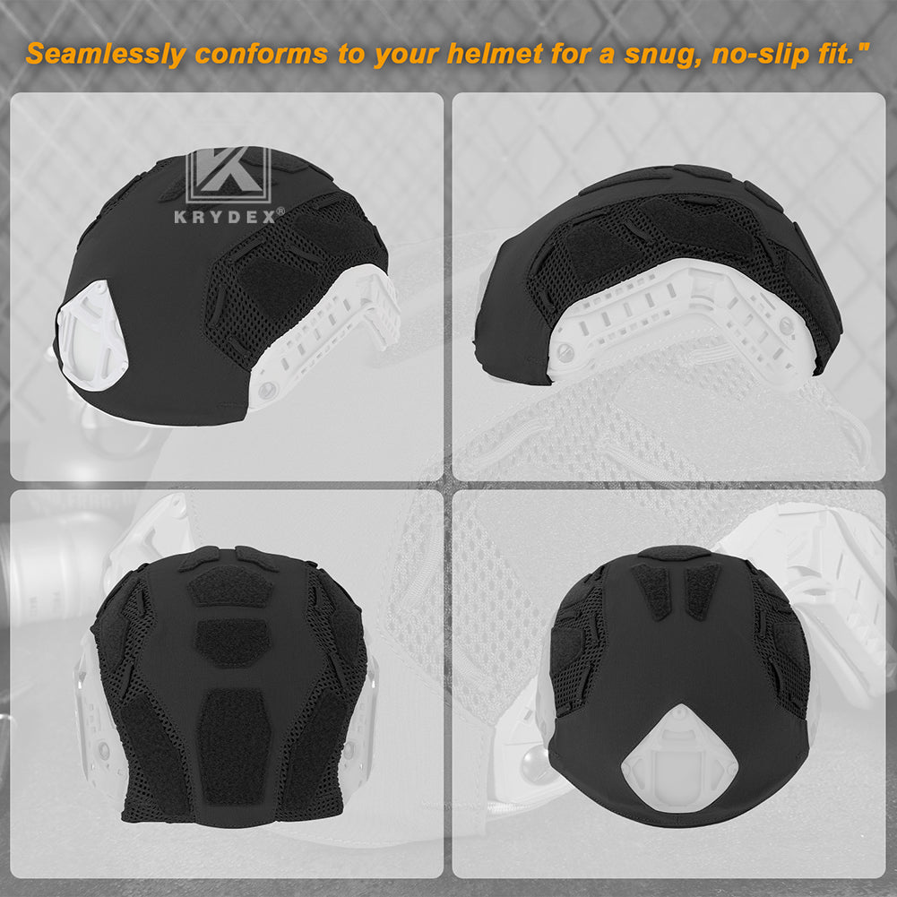Krydex Tactical Helmet Cover for Fast Helmet Size M L XL Maritime Helmet Airsoft Paintball Helmet