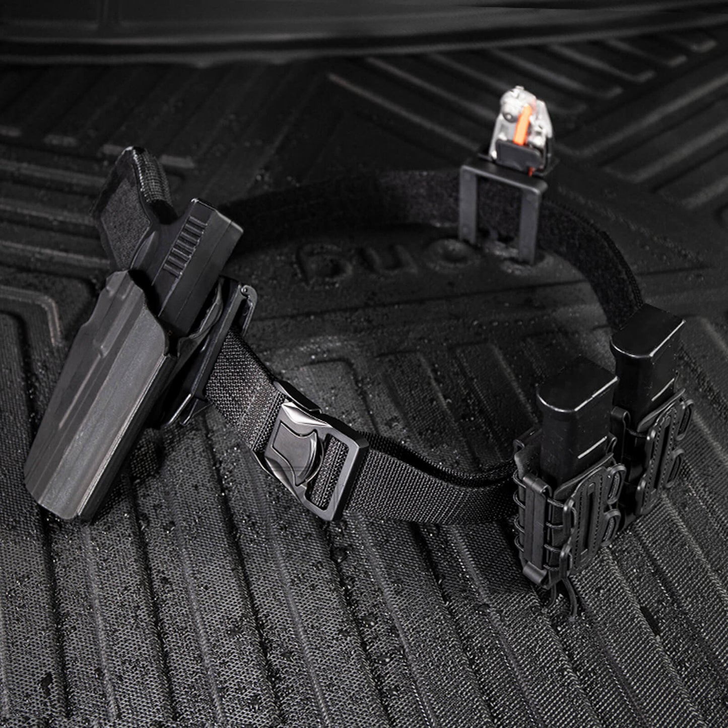 KRYDEX Quick Release 1.5" Tactical Heavy Duty Belt 2-Ply Nylon T-Buckle