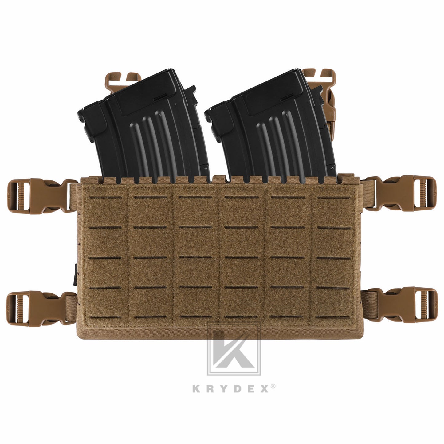 Krydex Tactical MK5 Micro Fight Chassis Laser Cut Chest Rig Lightweight Tactical Vest 5.56 MP7 Magazine Placard