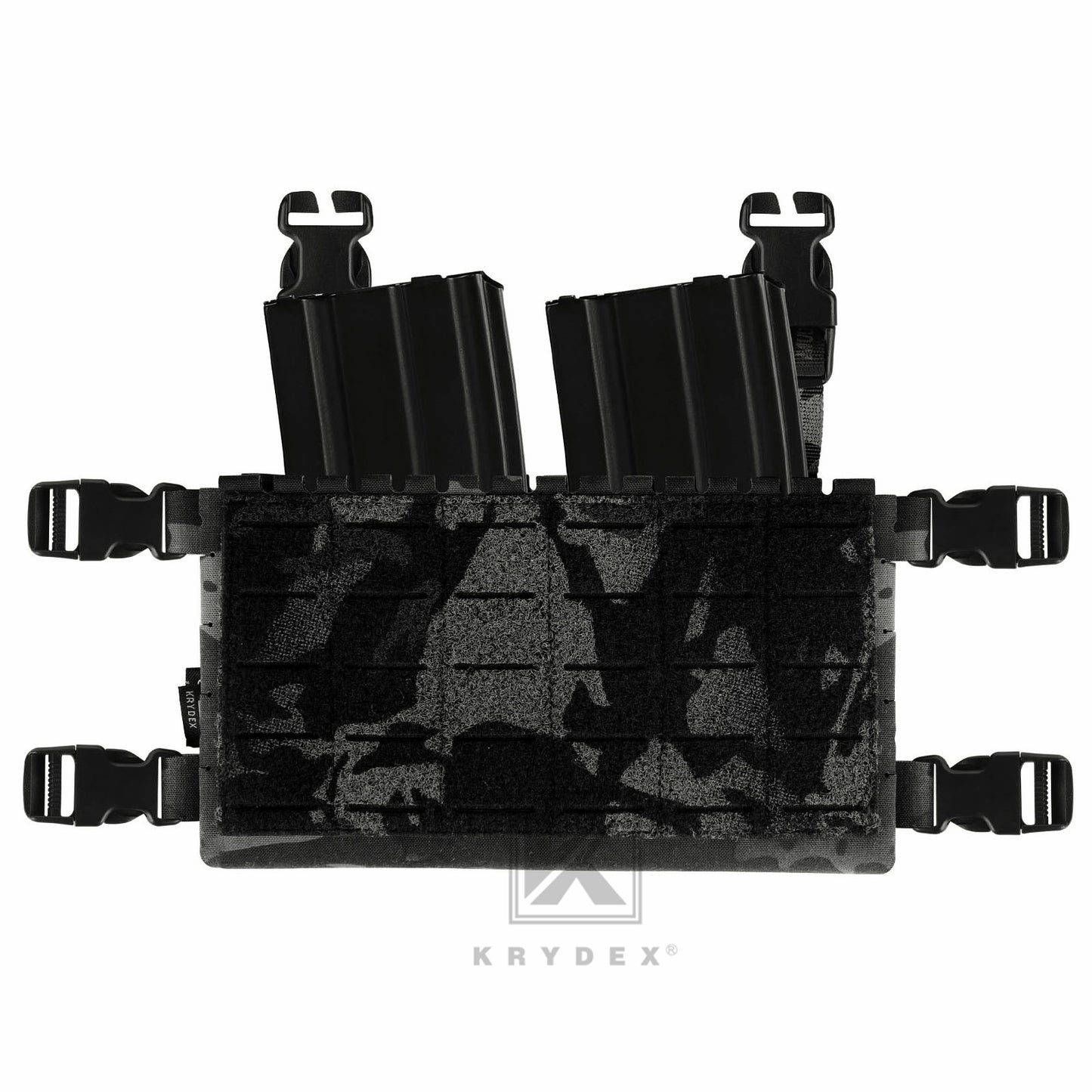 Krydex Tactical MK5 Micro Fight Chassis Laser Cut Chest Rig Lightweight Tactical Vest 5.56 MP7 Magazine Placard
