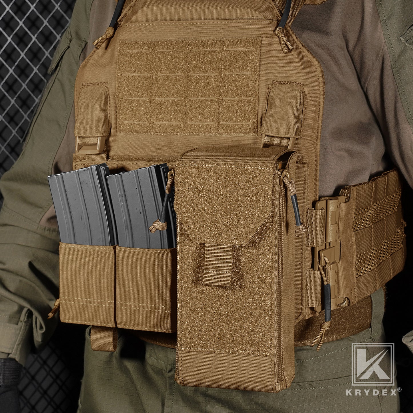 Krydex Tactical Rip Away Shot Shell Holder for 8 Guage 12 Guage Shotgun Cartridge Hunter Ammo Pouch