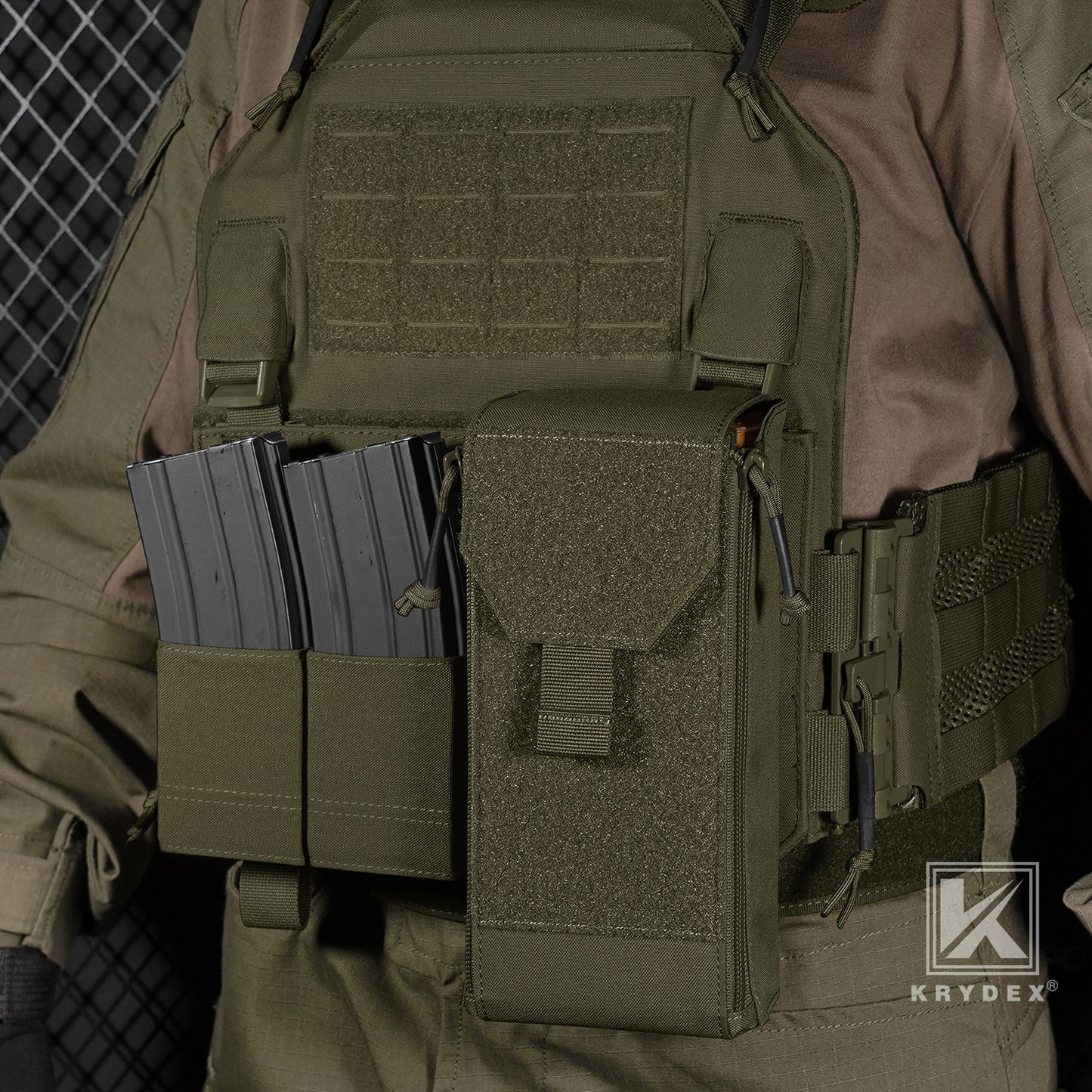 Krydex Tactical Rip Away Shot Shell Holder for 8 Guage 12 Guage Shotgun Cartridge Hunter Ammo Pouch