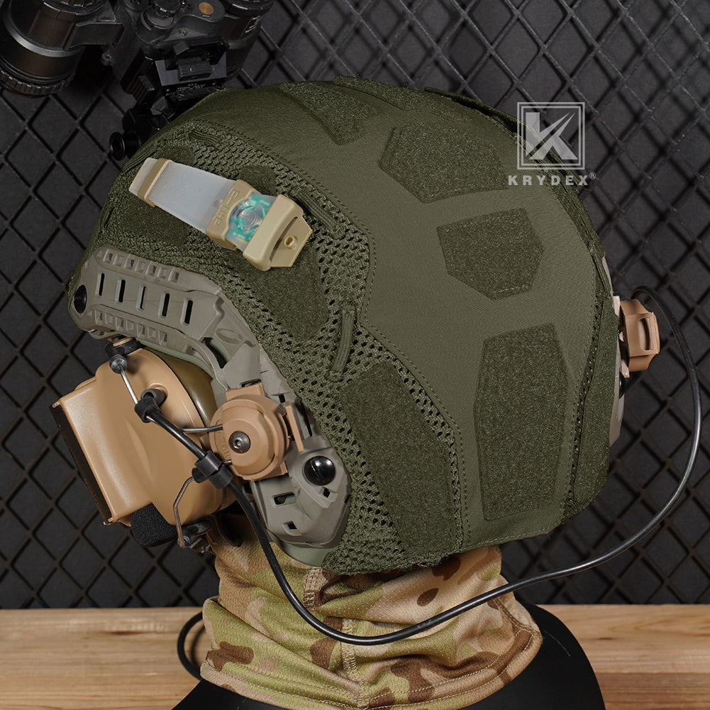 Krydex Tactical Helmet Cover for Fast Helmet Size M L XL Maritime Helmet Airsoft Paintball Helmet