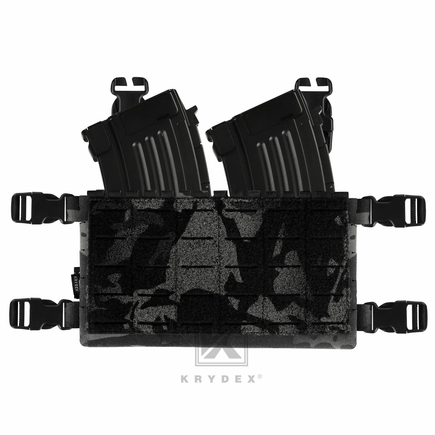 Krydex Tactical MK5 Micro Fight Chassis Laser Cut Chest Rig Lightweight Tactical Vest 5.56 MP7 Magazine Placard