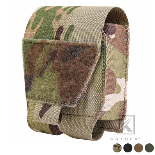 KRYDEX Handcuff Pouch Case MOLLE / Belt Low Profile Cuff Case Holster Duty Belt Vest Law Enforcement