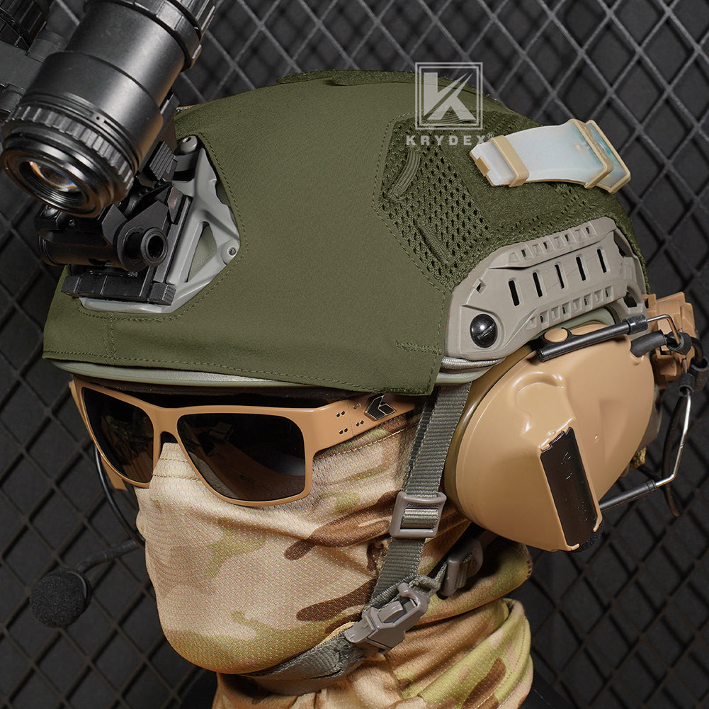 Krydex Tactical Helmet Cover for Fast Helmet Size M L XL Maritime Helmet Airsoft Paintball Helmet
