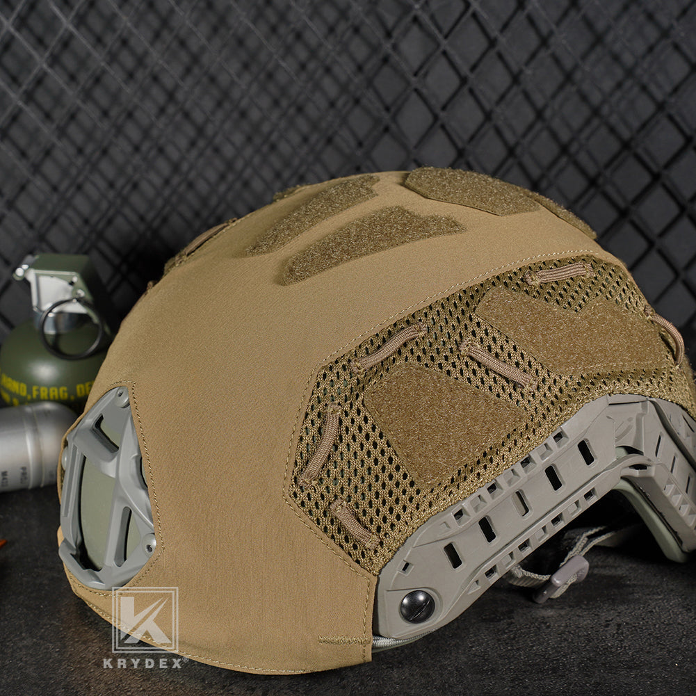 Krydex Tactical Helmet Cover for Fast Helmet Size M L XL Maritime Helmet Airsoft Paintball Helmet