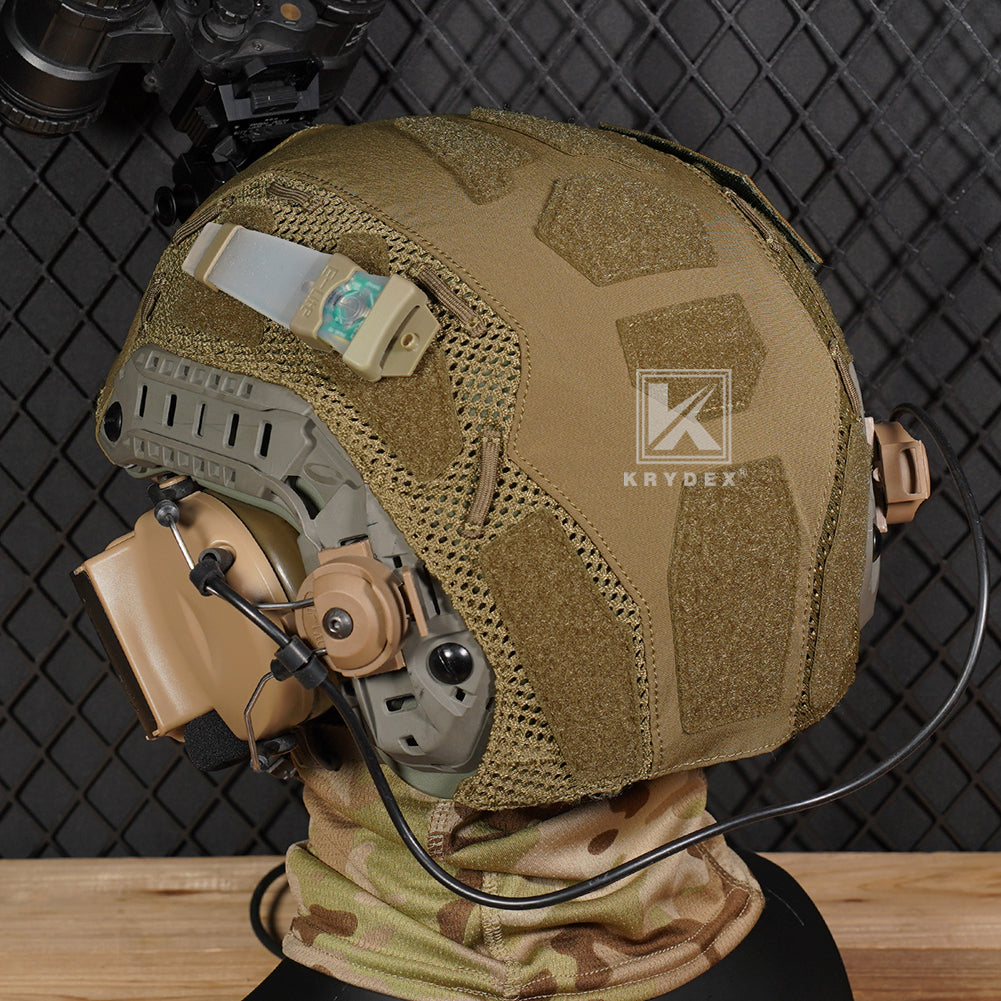 Krydex Tactical Helmet Cover for Fast Helmet Size M L XL Maritime Helmet Airsoft Paintball Helmet