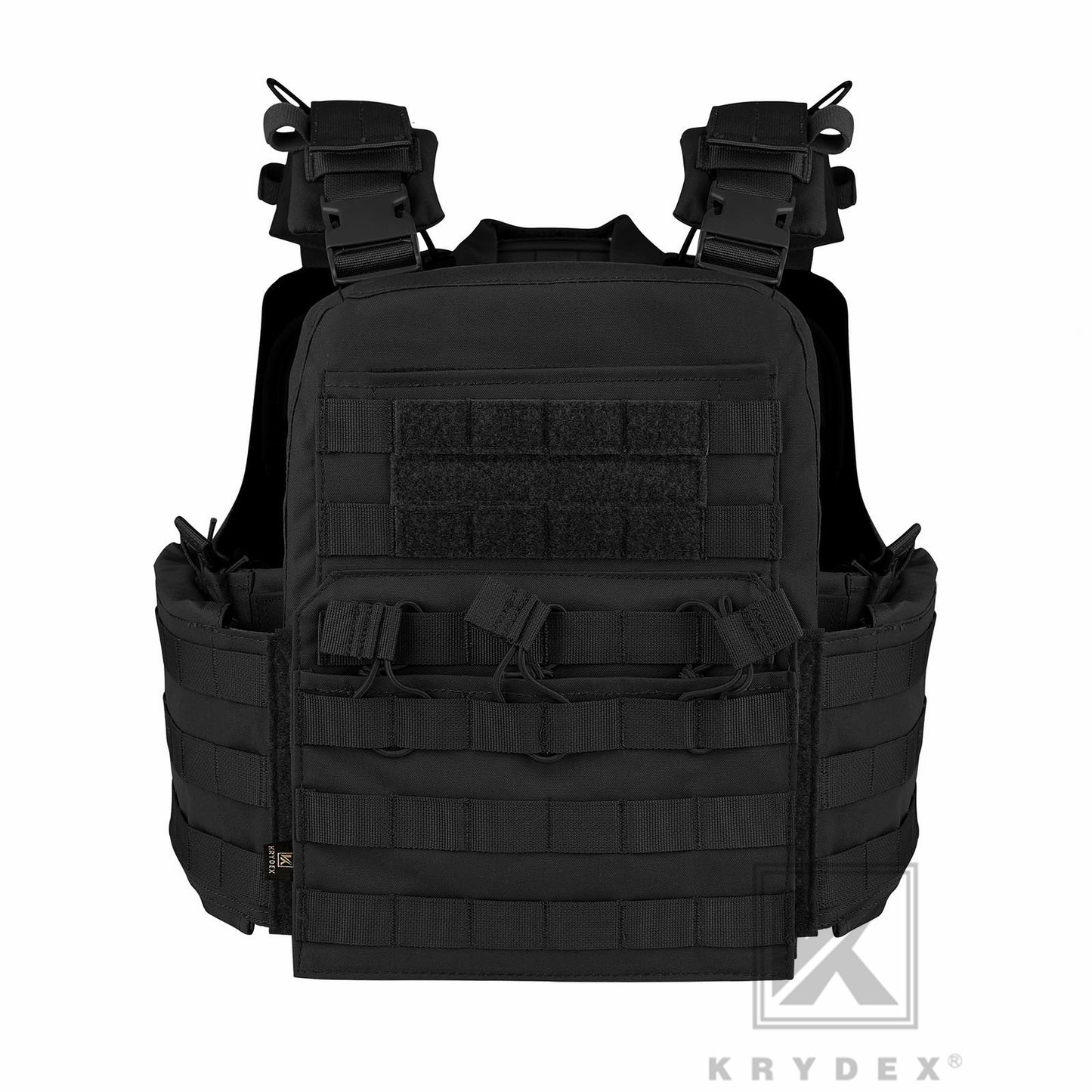 KRYDEX Tactical Plate Carrier Heavy Duty Modular MOLLE Vest