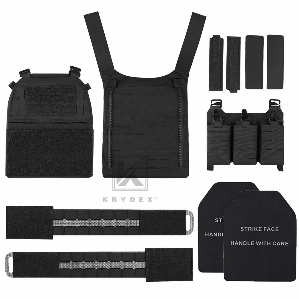 KRYDEX FCPC V5 Plate Carrier with Tegris Assault Cummerbund and KTAR Front Flap