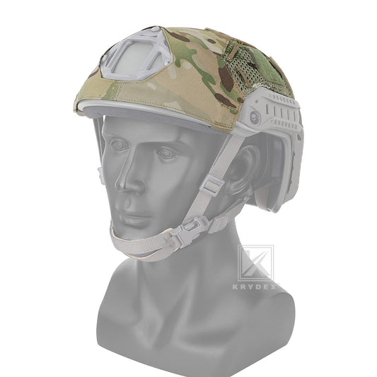 Krydex Tactical Helmet Cover for Fast Helmet Size M L XL Maritime Helmet Airsoft Paintball Helmet