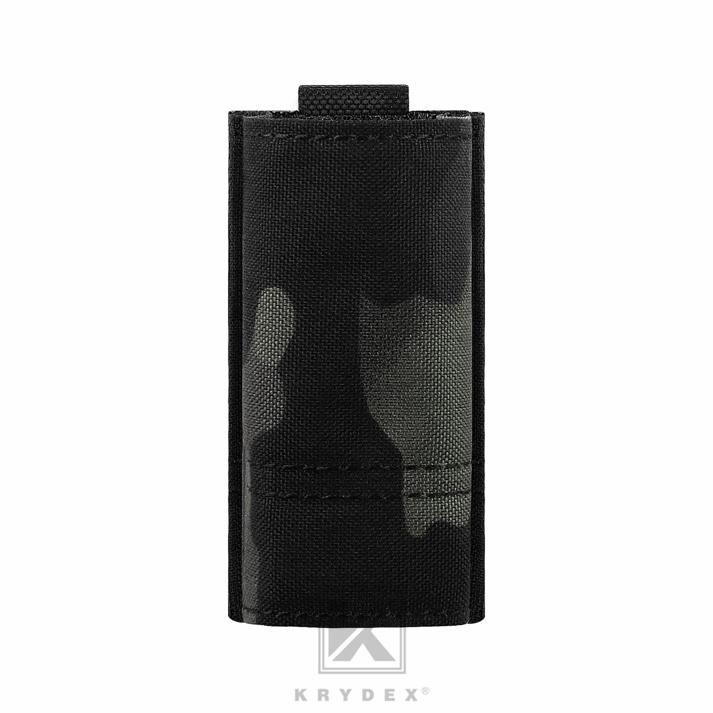 KRYDEX Tactical 9mm Single Pistol Magazine Pouch Mag Holder Duty Belt MOLLE Compatible