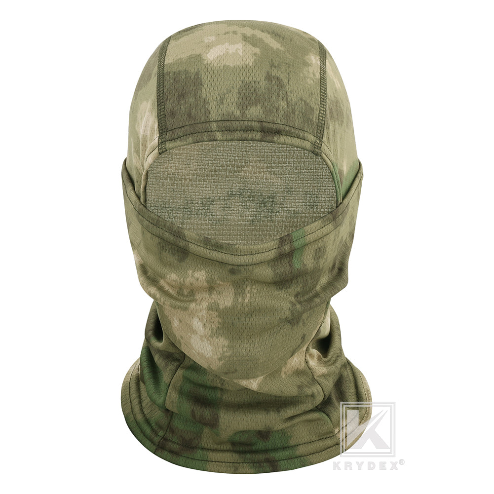 Krydex Tactical Face Mask Balaclava Camouflage Full Head Wrap Quick Dry Neck Gaiter UV Protection Hood for Motorcycle Cycling Hiking Hunting
