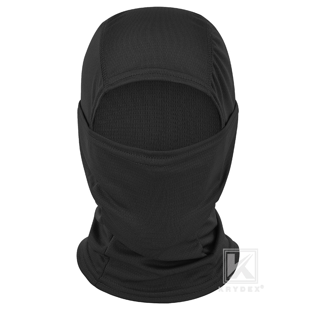 Krydex Tactical Face Mask Balaclava Camouflage Full Head Wrap Quick Dry Neck Gaiter UV Protection Hood for Motorcycle Cycling Hiking Hunting