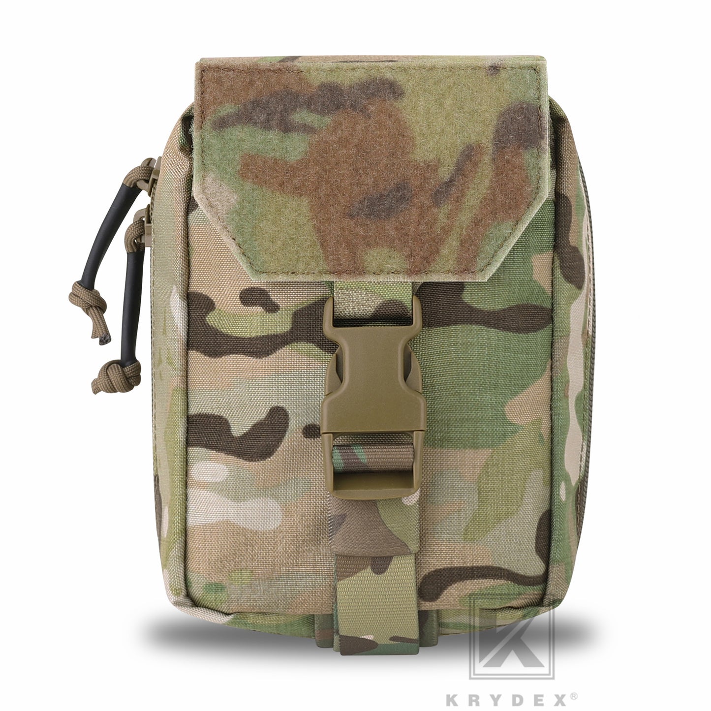 Krydex Tactical Rip Away Medical Pouch Tear Off First Aid IFAK Pouch Trauma Bag Molle & Belt Outdoor Emergency Survival Bag