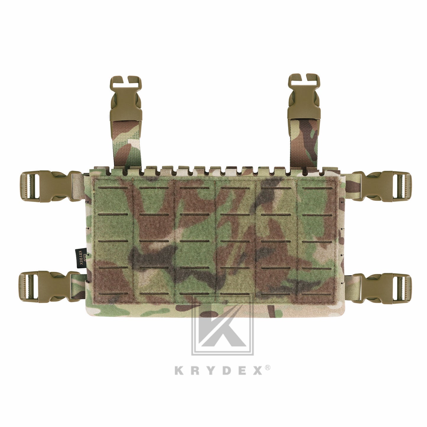 Krydex Tactical MK5 Micro Fight Chassis Laser Cut Chest Rig Lightweight Tactical Vest 5.56 MP7 Magazine Placard