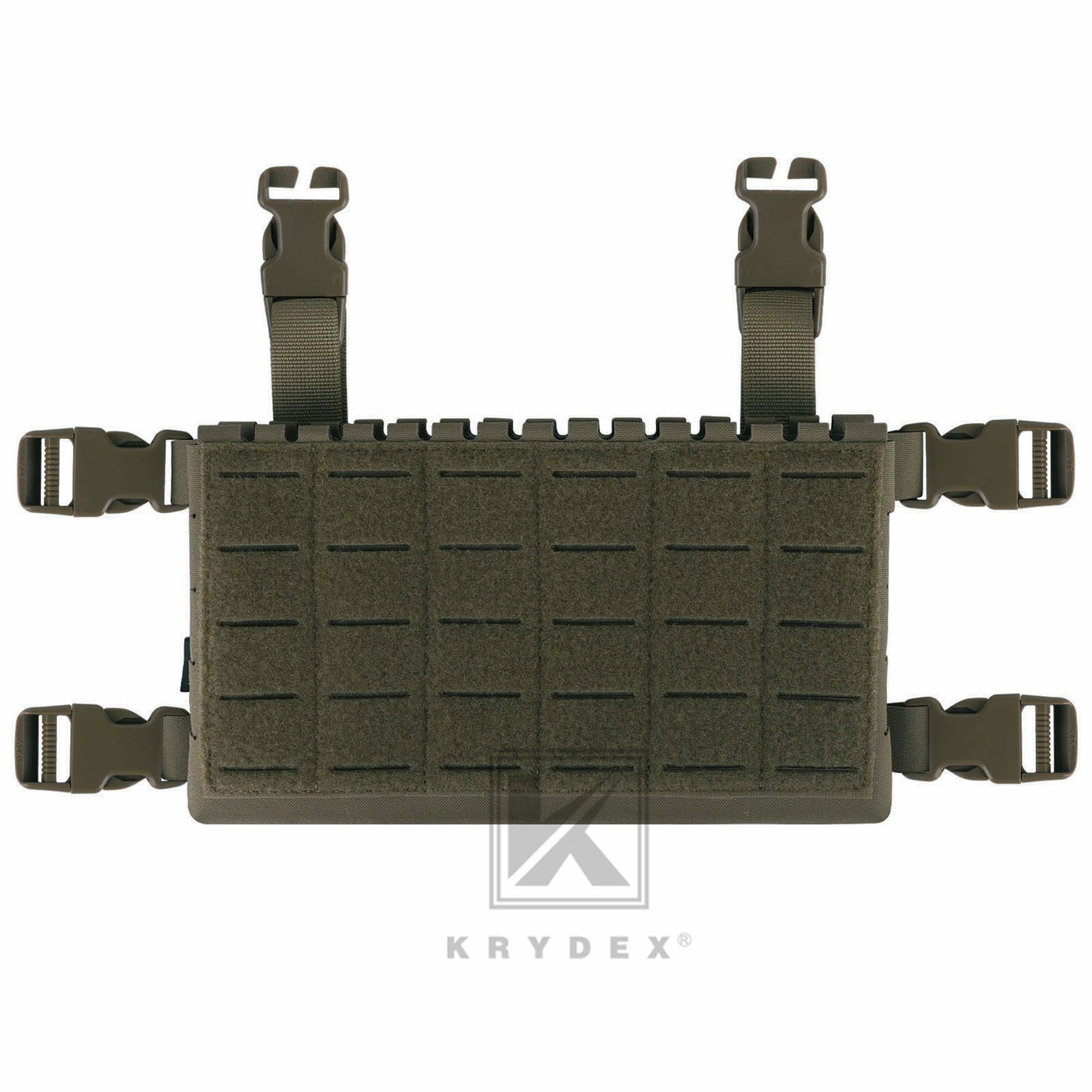 Krydex Tactical MK5 Micro Fight Chassis Laser Cut Chest Rig Lightweight Tactical Vest 5.56 MP7 Magazine Placard
