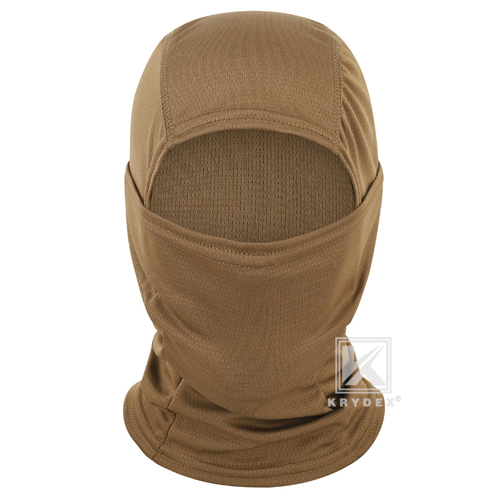 Krydex Tactical Face Mask Balaclava Camouflage Full Head Wrap Quick Dry Neck Gaiter UV Protection Hood for Motorcycle Cycling Hiking Hunting