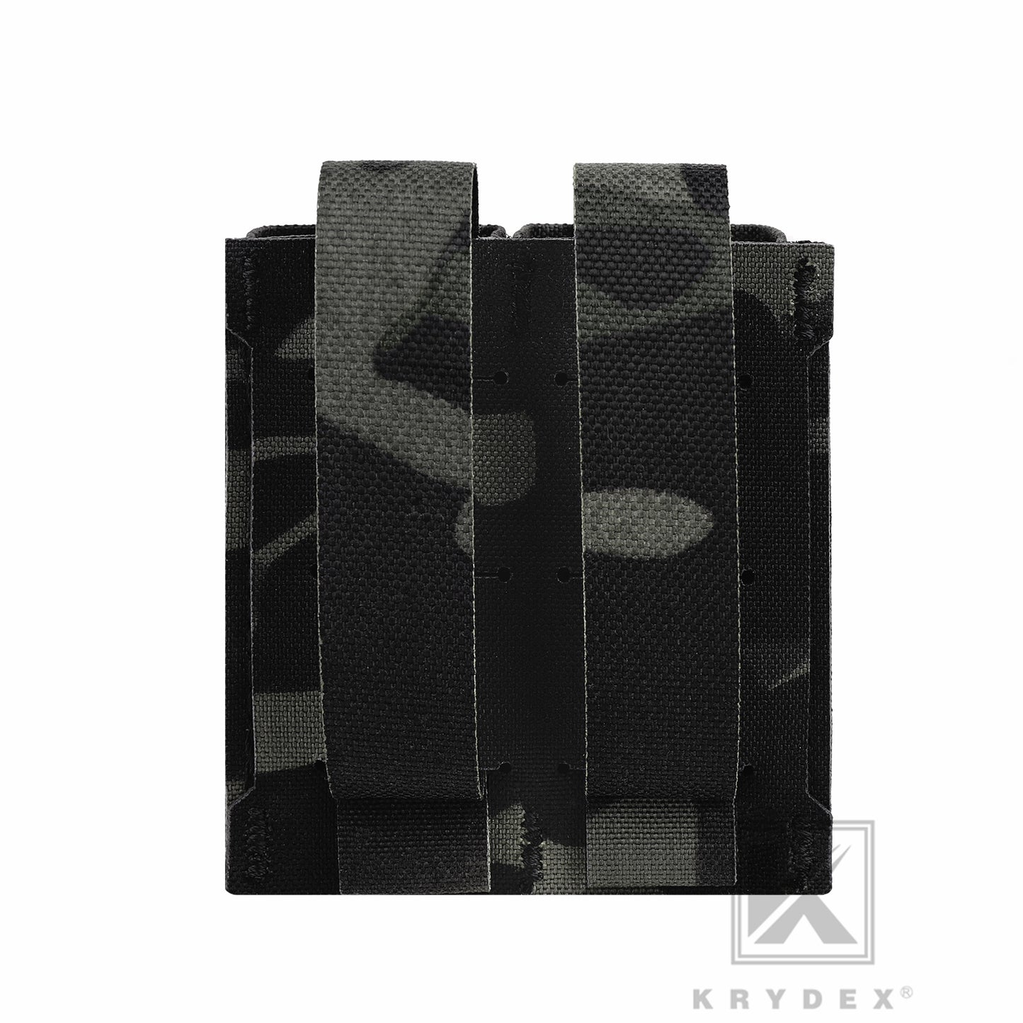 Krydex Tactical 9MM Pistol Magazine Pouch Double Stack .40 45 ACP Pistol Mag Holder Duty Belt & Molle Compatible